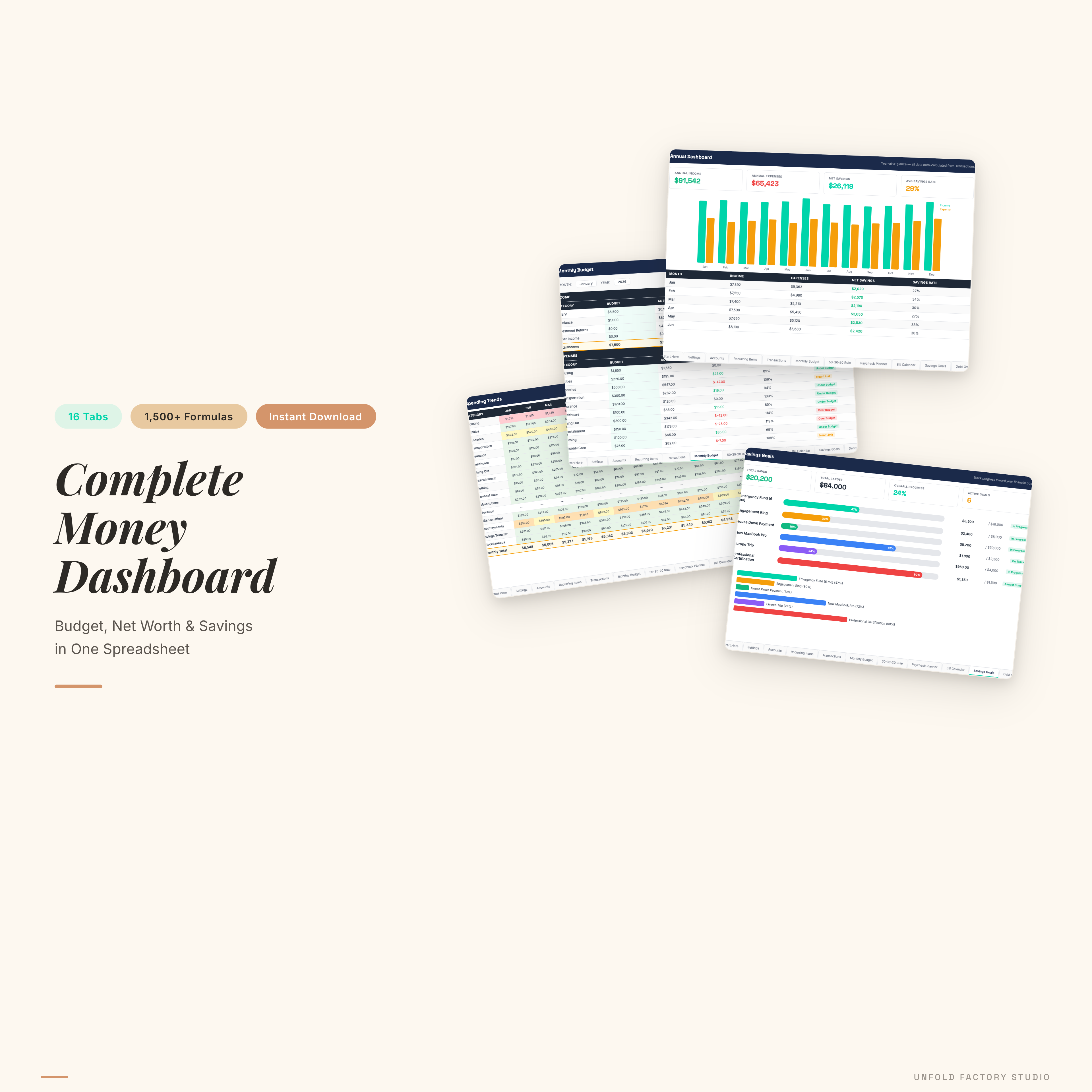 Complete Money Dashboard