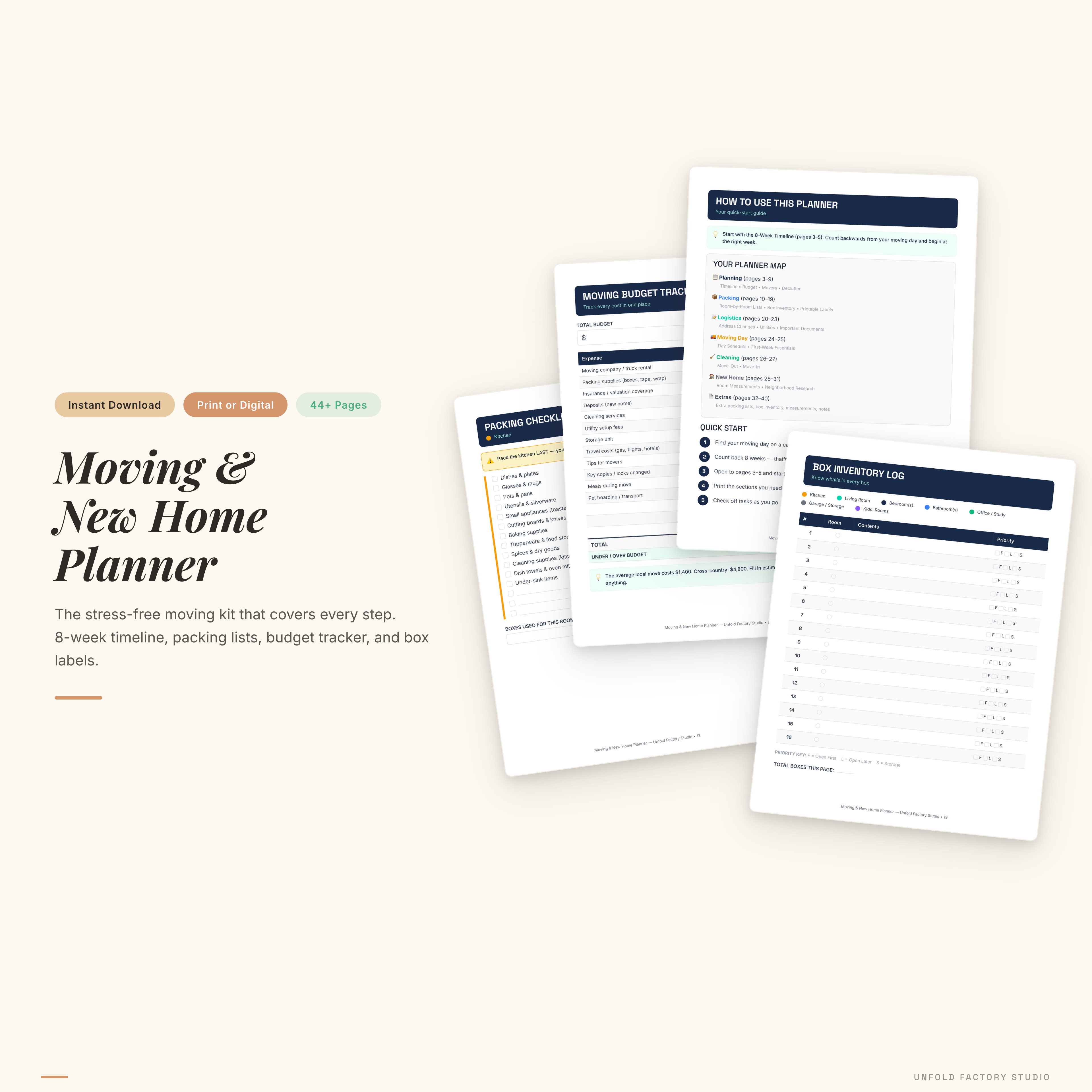 Moving & New Home Planner