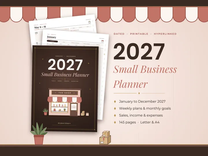 2027 Small Business Planner