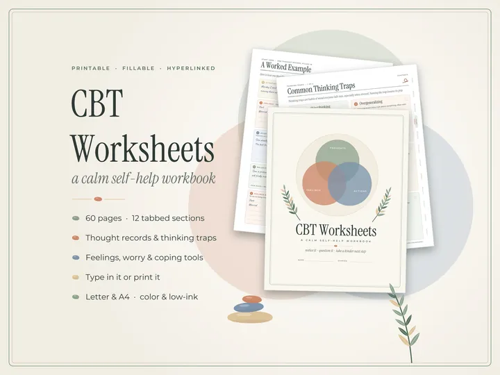 CBT Worksheet Bundle