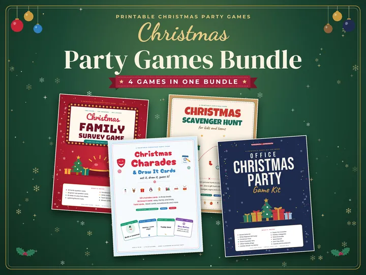 Christmas Party Games Bundle