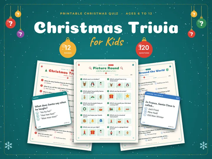 Christmas Trivia for Kids