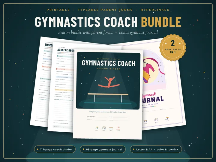 Gymnastics Coach Bundle