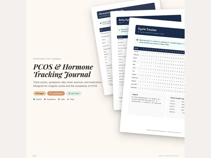 PCOS & Hormone Tracking Journal