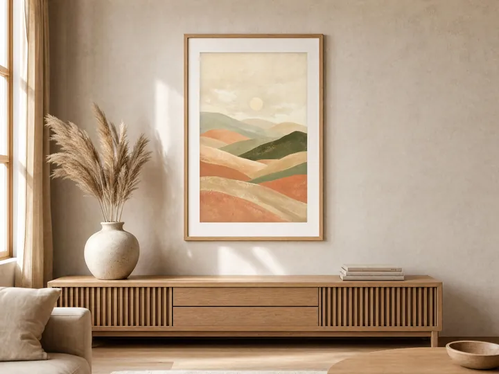 Sage Dune Horizon Wall Art