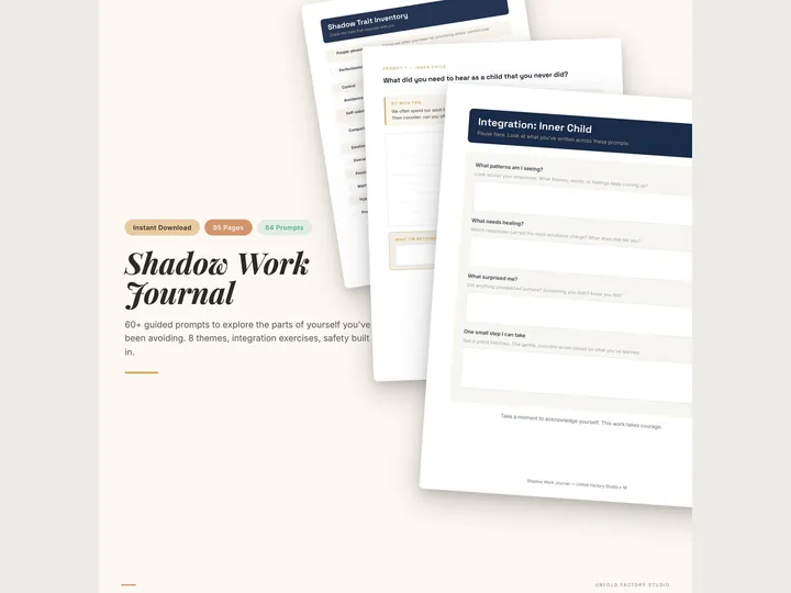 Shadow Work Journal