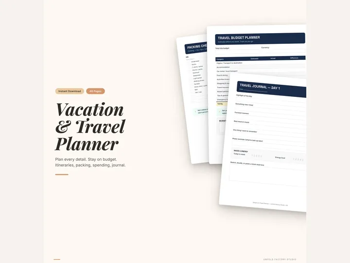 Vacation & Travel Planner