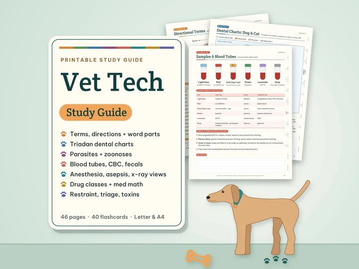Vet Tech Study Guide