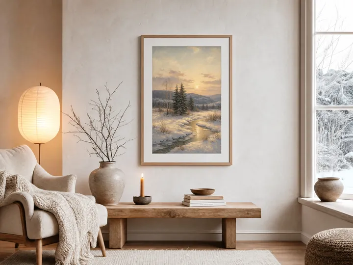 Winter Landscape Wall Art